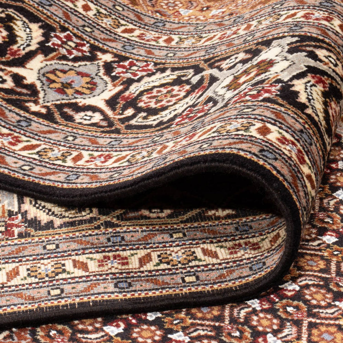Tapis persan - Tabriz - Royal - 294 x 204 cm - bleu foncé