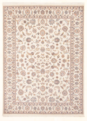 Tapis persan - Tabriz - Royal - 209 x 149 cm - crème