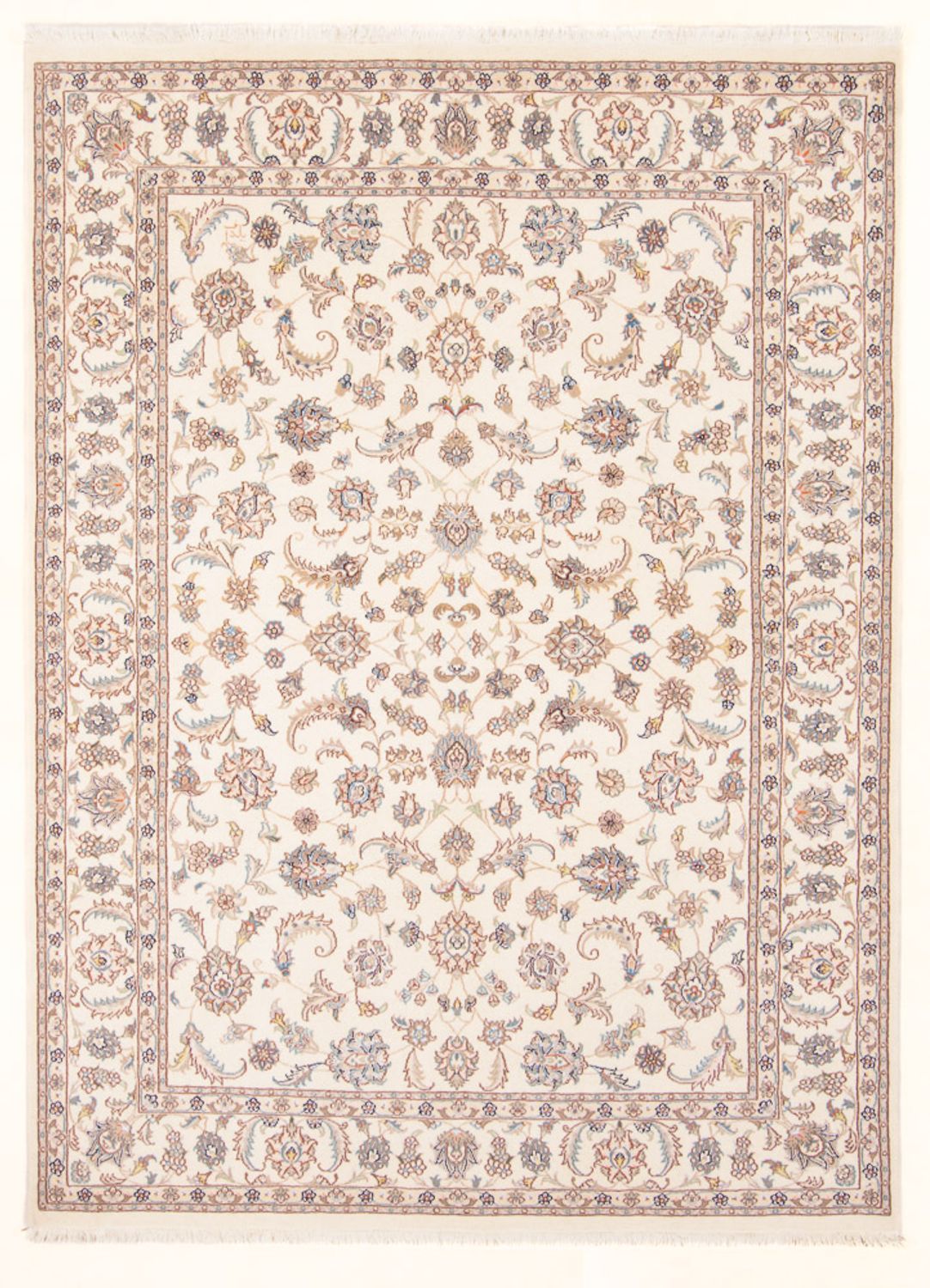 Tapis persan - Tabriz - Royal - 209 x 149 cm - crème