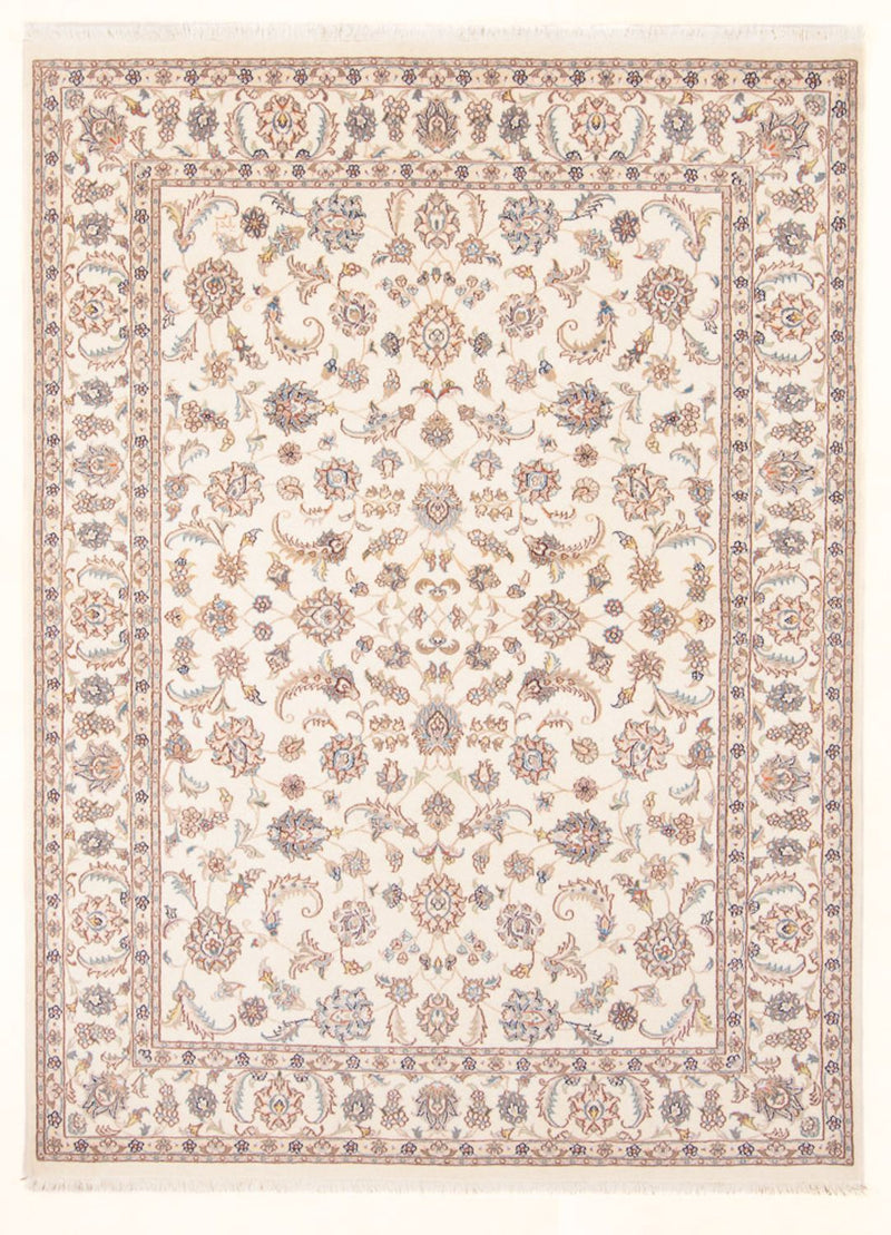 Tapis persan - Tabriz - Royal - 209 x 149 cm - crème