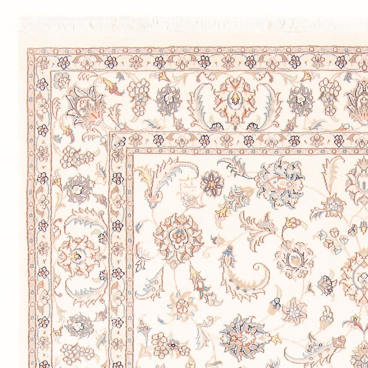 Tapis persan - Tabriz - Royal - 209 x 149 cm - crème