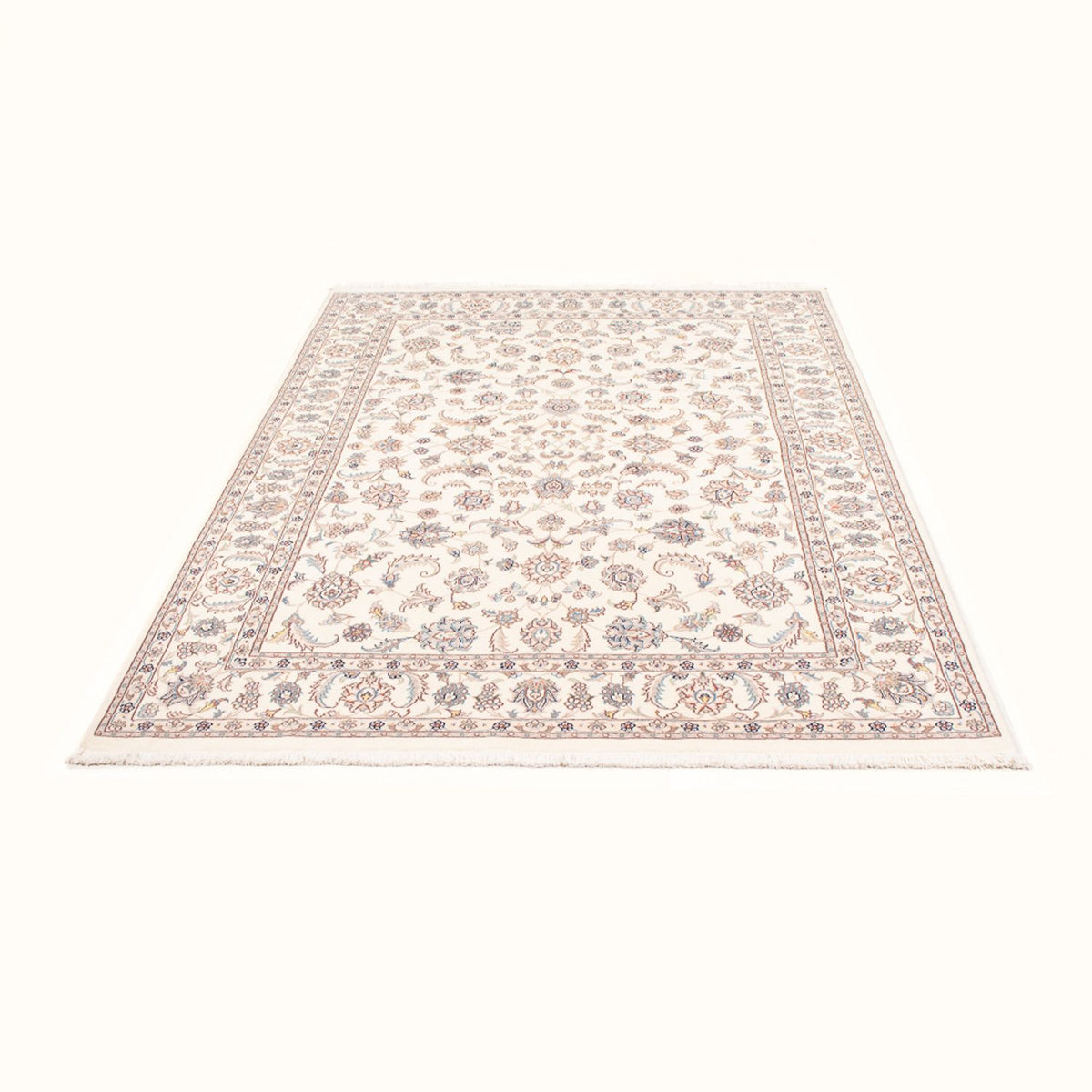 Tapis persan - Tabriz - Royal - 209 x 149 cm - crème