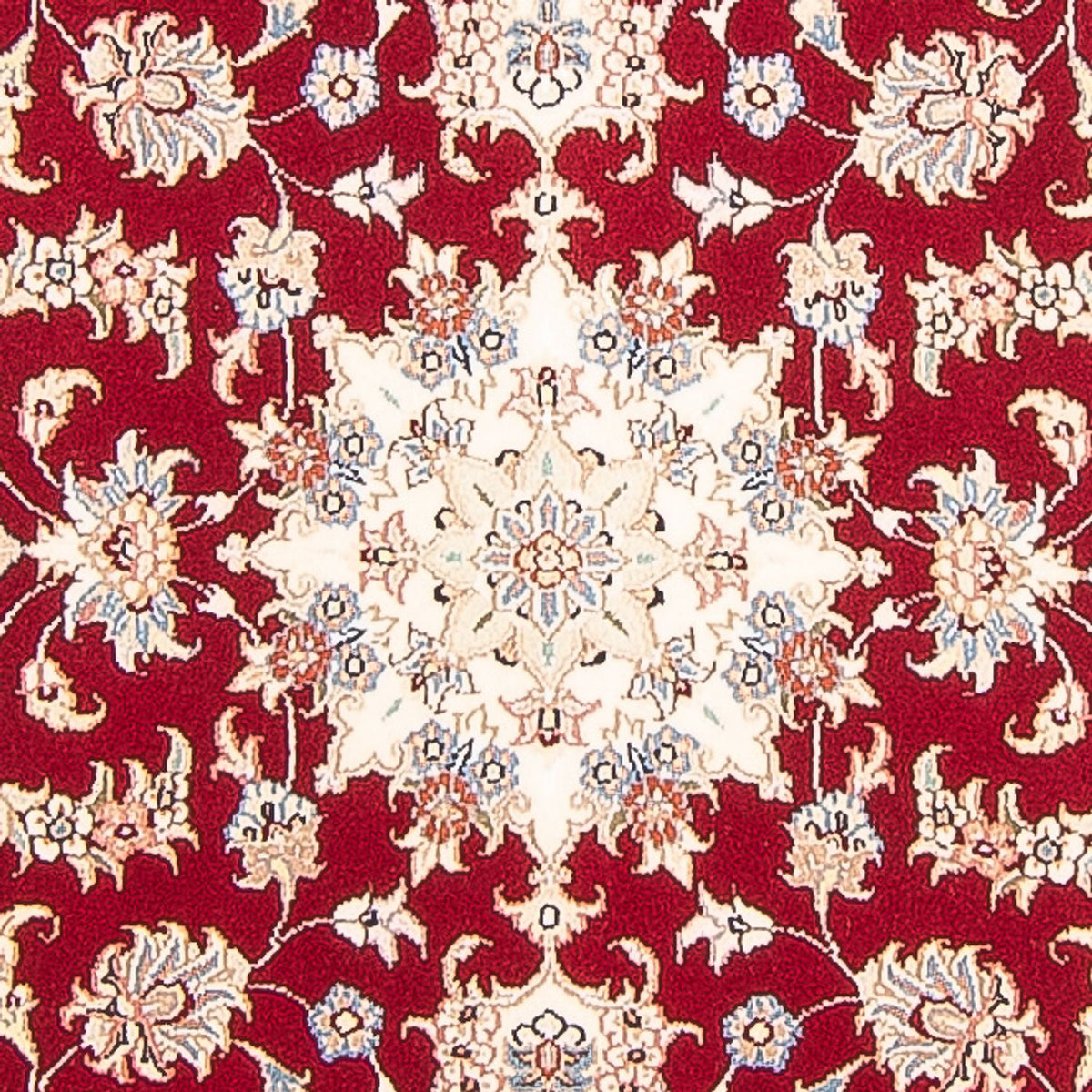 Tapis de couloir Tapis persan - Tabriz - Royal - 305 x 81 cm - rouge