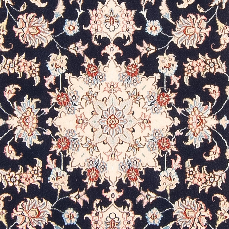 Tapis de couloir Tapis persan - Tabriz - Royal - 295 x 81 cm - bleu foncé