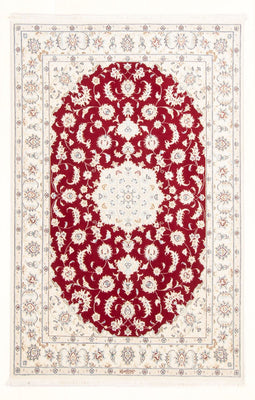 Tapis persan - Nain - Royal - 178 x 118 cm - rouge