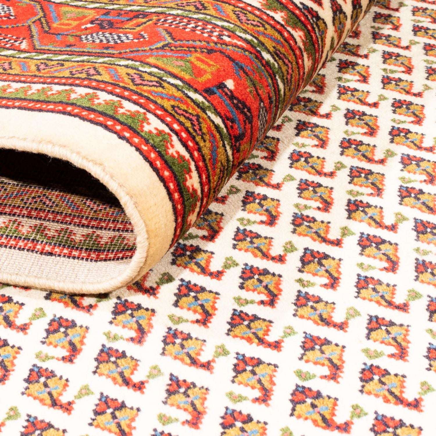Tapis persan - Mir - 260 x 168 cm - crème
