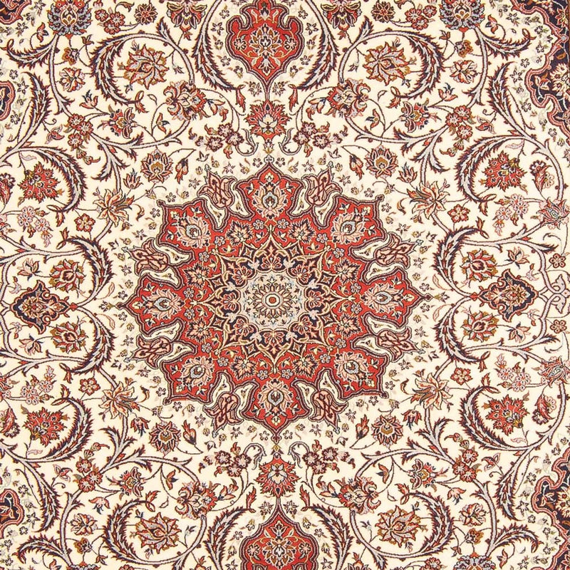 Tapis persan - Isfahan - Premium - 300 x 204 cm - crème