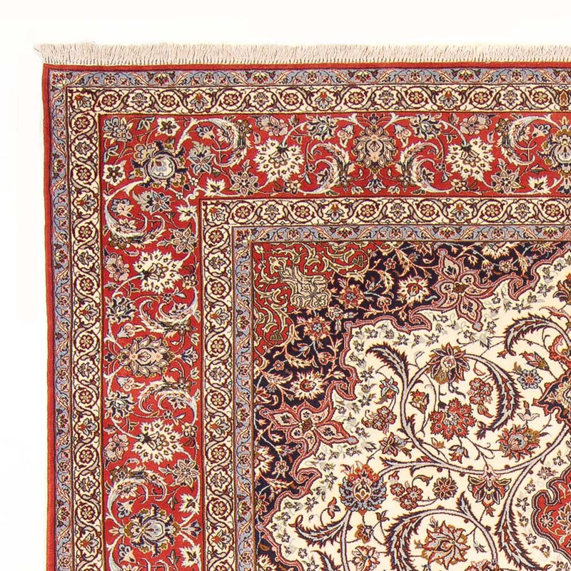 Tapis persan - Isfahan - Premium - 300 x 204 cm - crème