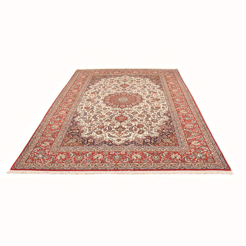 Tapis persan - Isfahan - Premium - 300 x 204 cm - crème