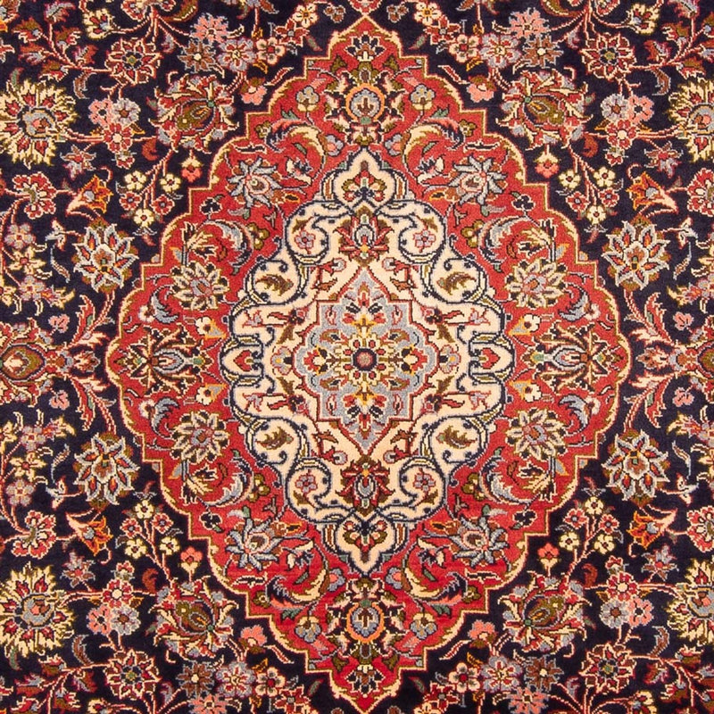 Tapis persan - Keshan - 312 x 201 cm - bleu foncé