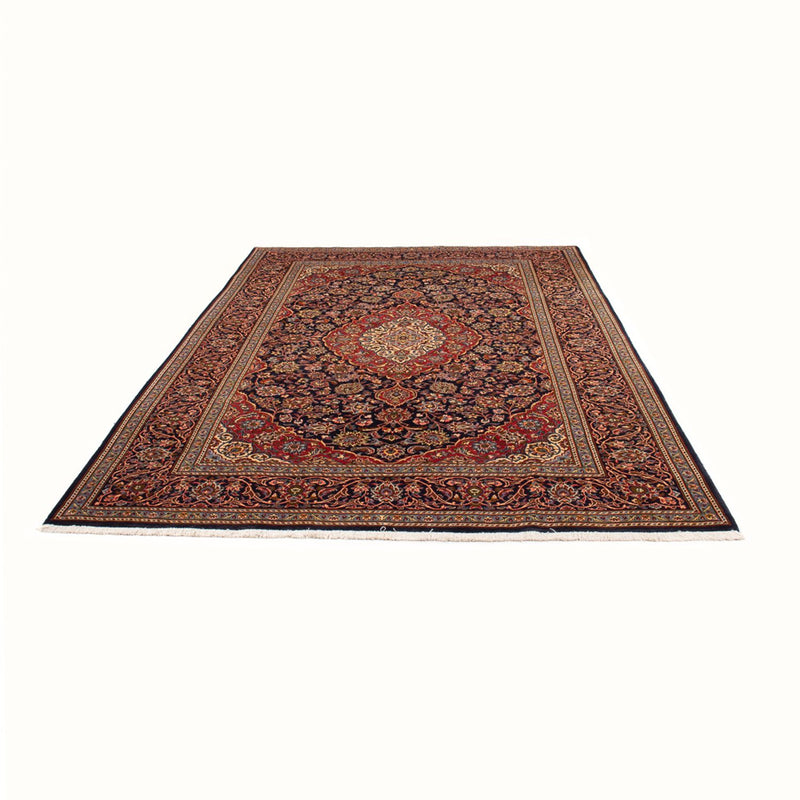 Tapis persan - Keshan - 312 x 201 cm - bleu foncé