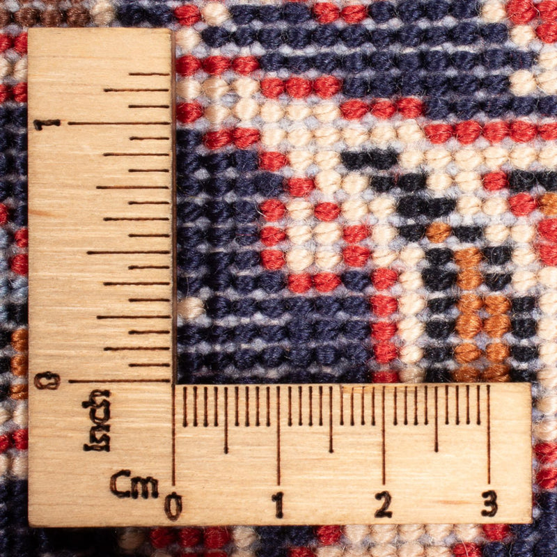 Tapis persan - Keshan - 312 x 201 cm - bleu foncé