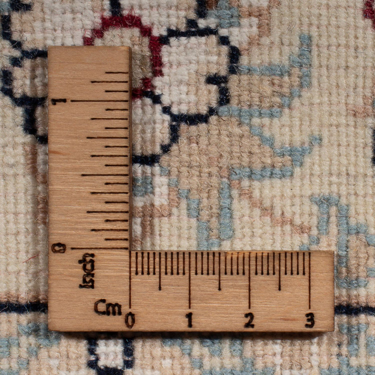 Tapis persan - Nain - Premium - 120 x 80 cm - vert foncé