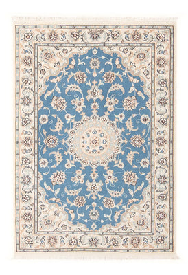 Tapis persan - Nain - Premium - 117 x 80 cm - bleu clair