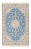Tapis persan - Nain - Premium - 122 x 81 cm - bleu clair