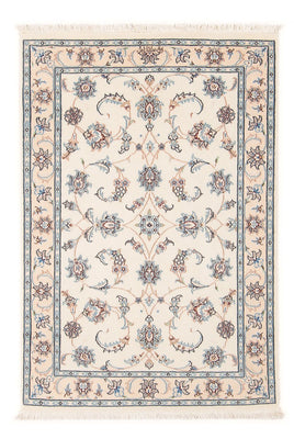 Tapis persan - Nain - Premium - 122 x 81 cm - crème