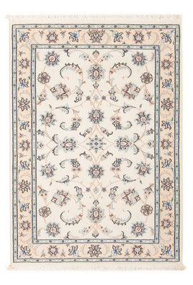 Tapis persan - Nain - Premium - 120 x 81 cm - crème