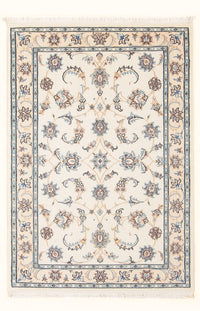 Tapis persan - Nain - Premium - 132 x 81 cm - crème