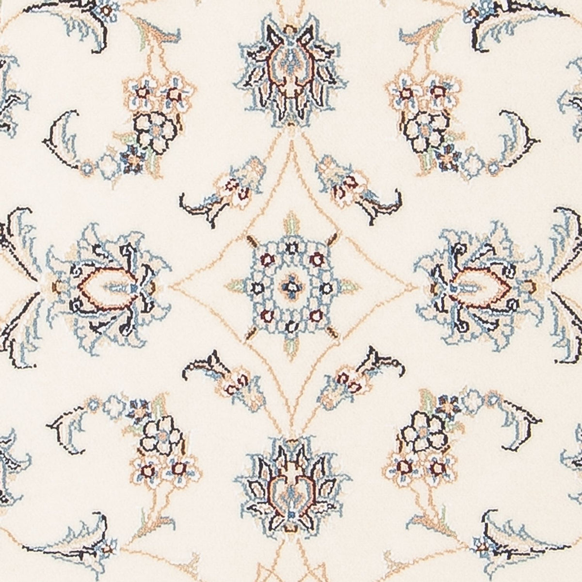 Tapis persan - Nain - Premium - 132 x 81 cm - crème