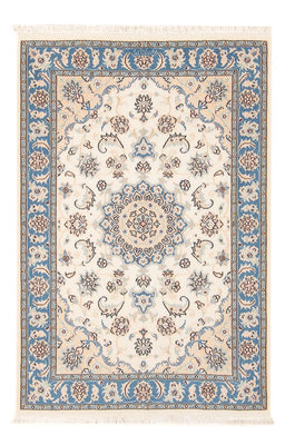 Tapis persan - Nain - Premium - 122 x 82 cm - crème