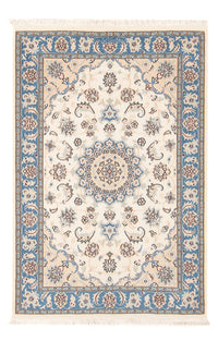 Tapis persan - Nain - Premium - 122 x 82 cm - crème