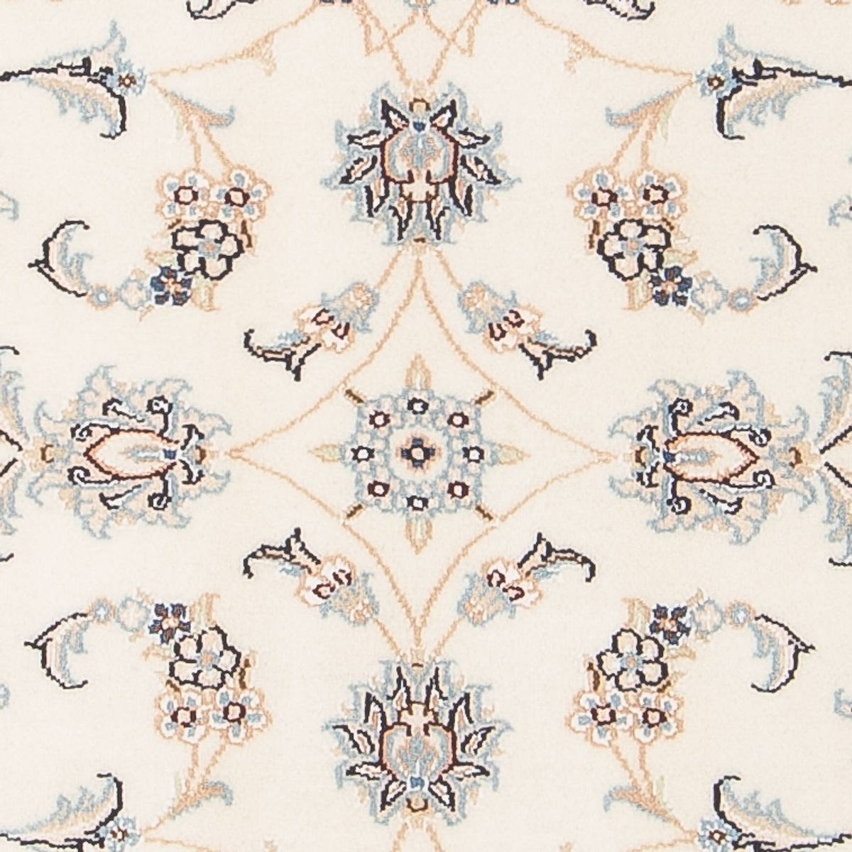 Tapis persan - Nain - Premium - 115 x 81 cm - crème