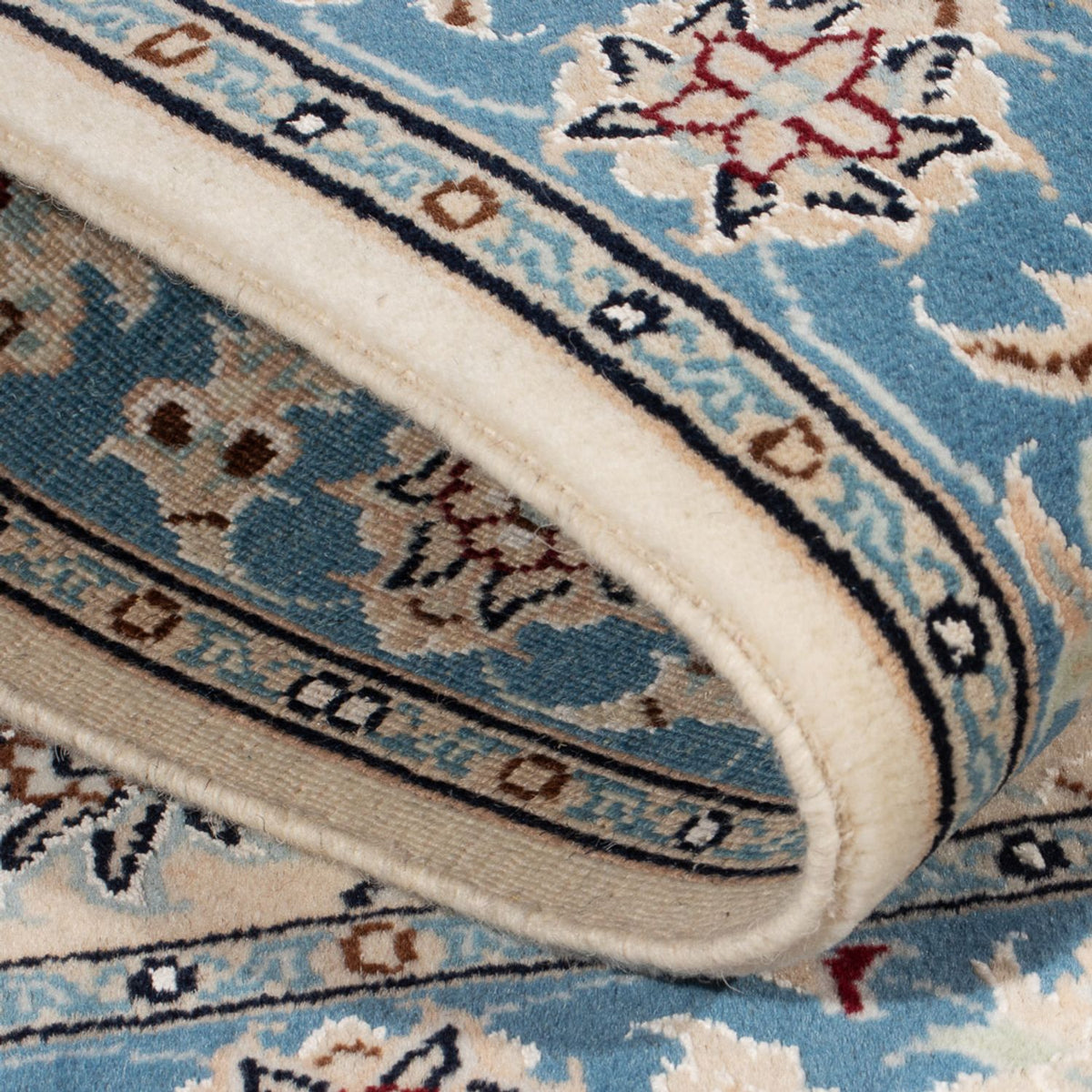 Tapis persan - Nain - Premium - 120 x 81 cm - crème