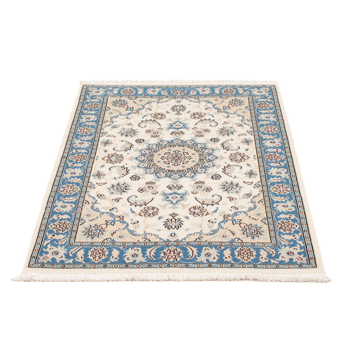 Tapis persan - Nain - Premium - 120 x 81 cm - crème