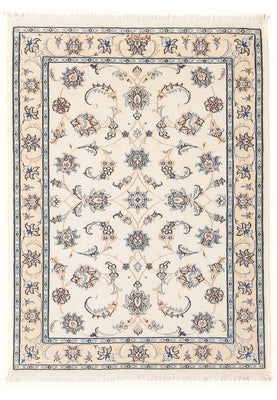 Tapis persan - Nain - Premium - 120 x 81 cm - crème