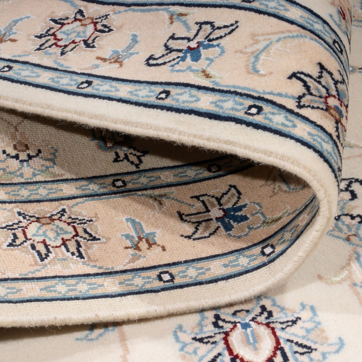 Tapis persan - Nain - Premium - 120 x 81 cm - crème