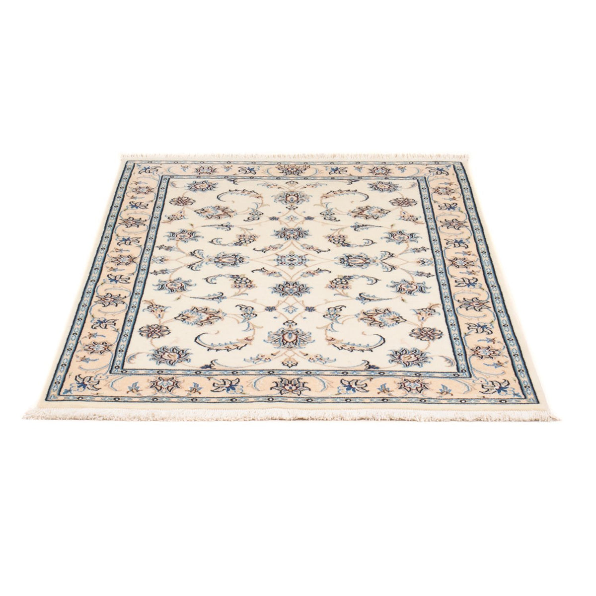 Tapis persan - Nain - Premium - 120 x 81 cm - crème