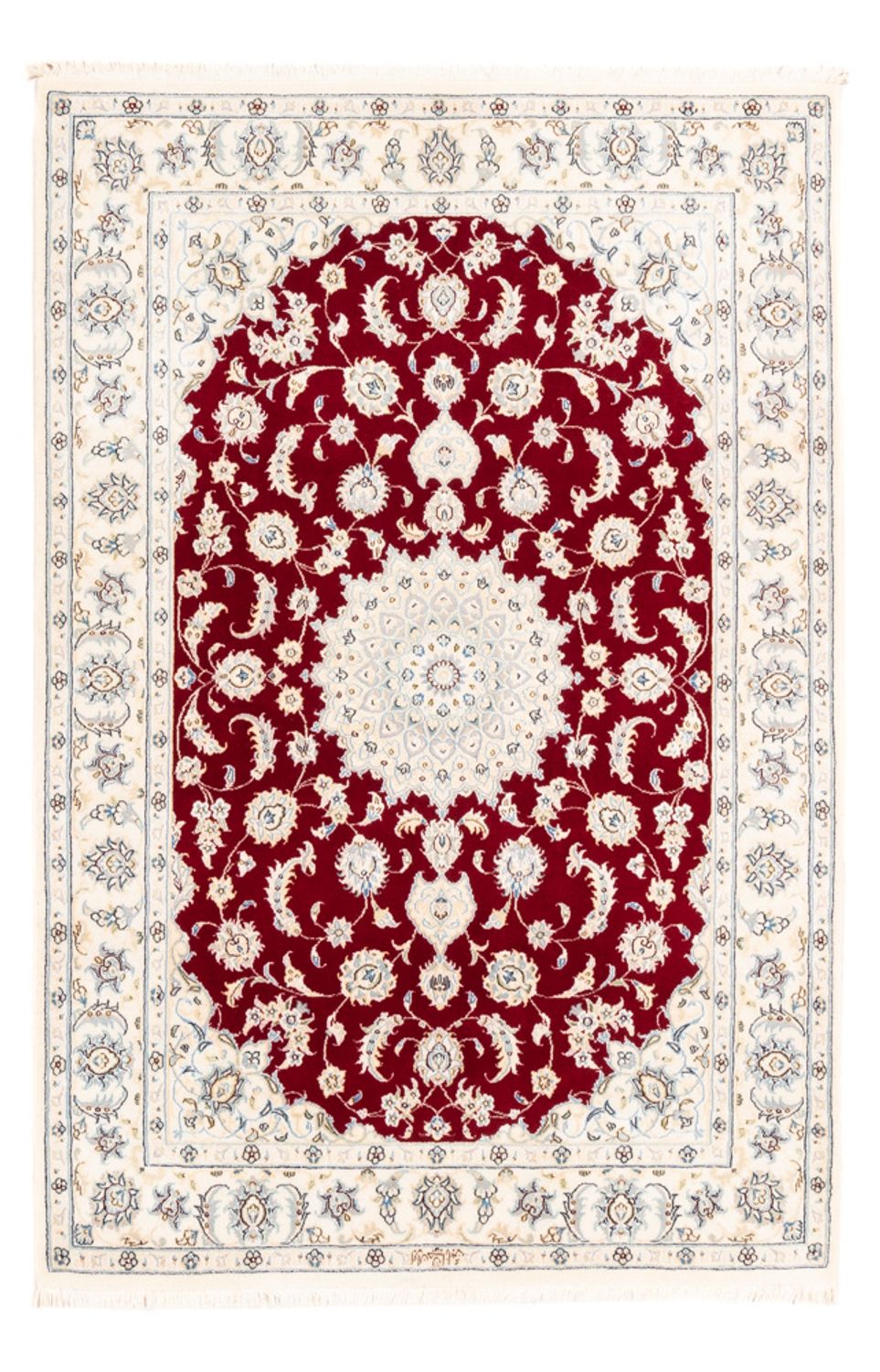 Tapis persan - Nain - Premium - 173 x 117 cm - rouge