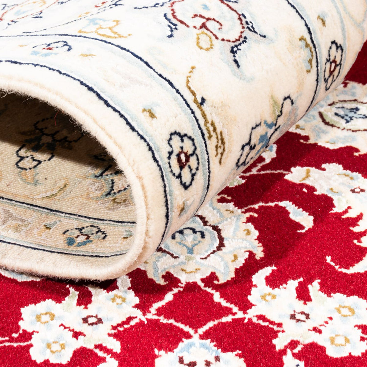 Tapis persan - Nain - Premium - 173 x 117 cm - rouge