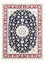 Tapis persan - Nain - Royal - 165 x 120 cm - bleu foncé