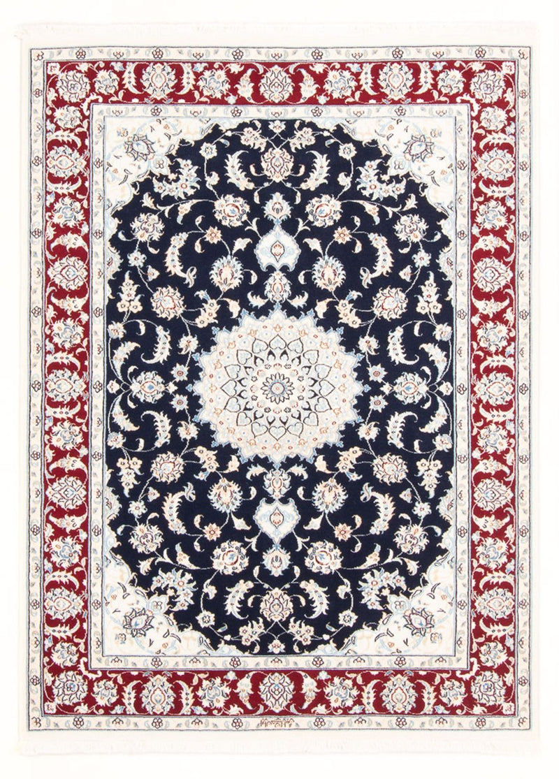 Tapis persan - Nain - Royal - 165 x 120 cm - bleu foncé