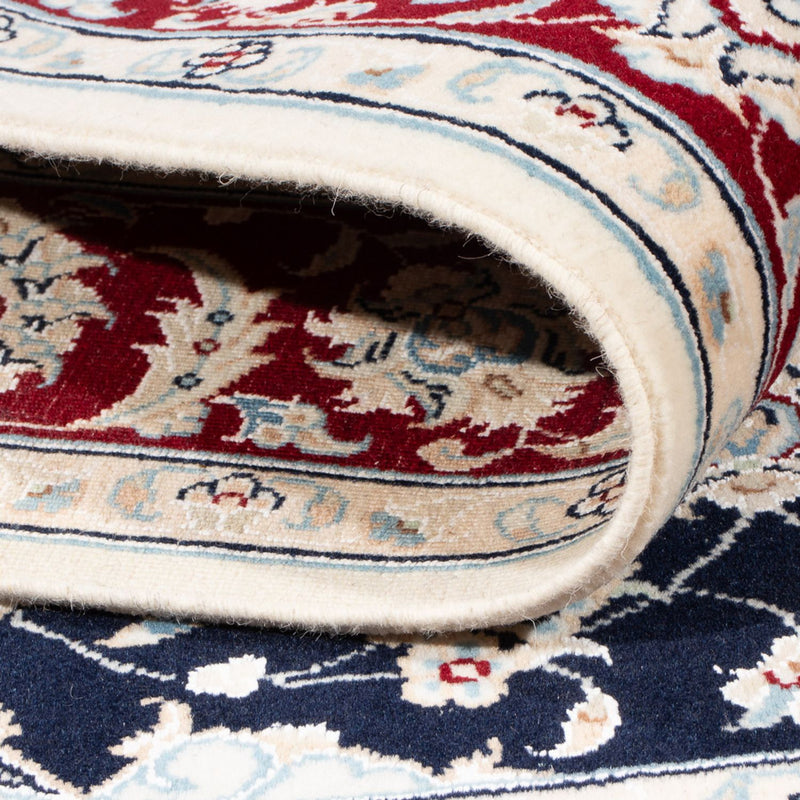 Tapis persan - Nain - Royal - 165 x 120 cm - bleu foncé
