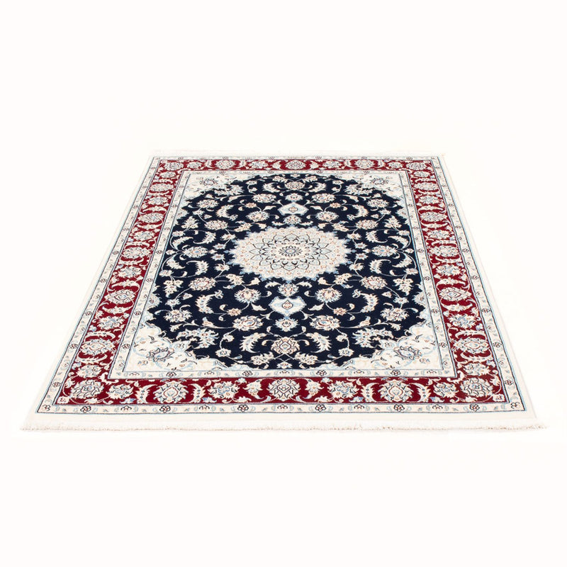 Tapis persan - Nain - Royal - 165 x 120 cm - bleu foncé