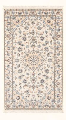 Tapis persan - Nain - Premium - 140 x 76 cm - crème
