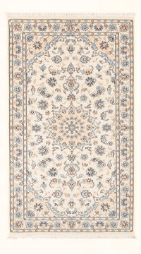 Tapis persan - Nain - Premium - 140 x 76 cm - crème
