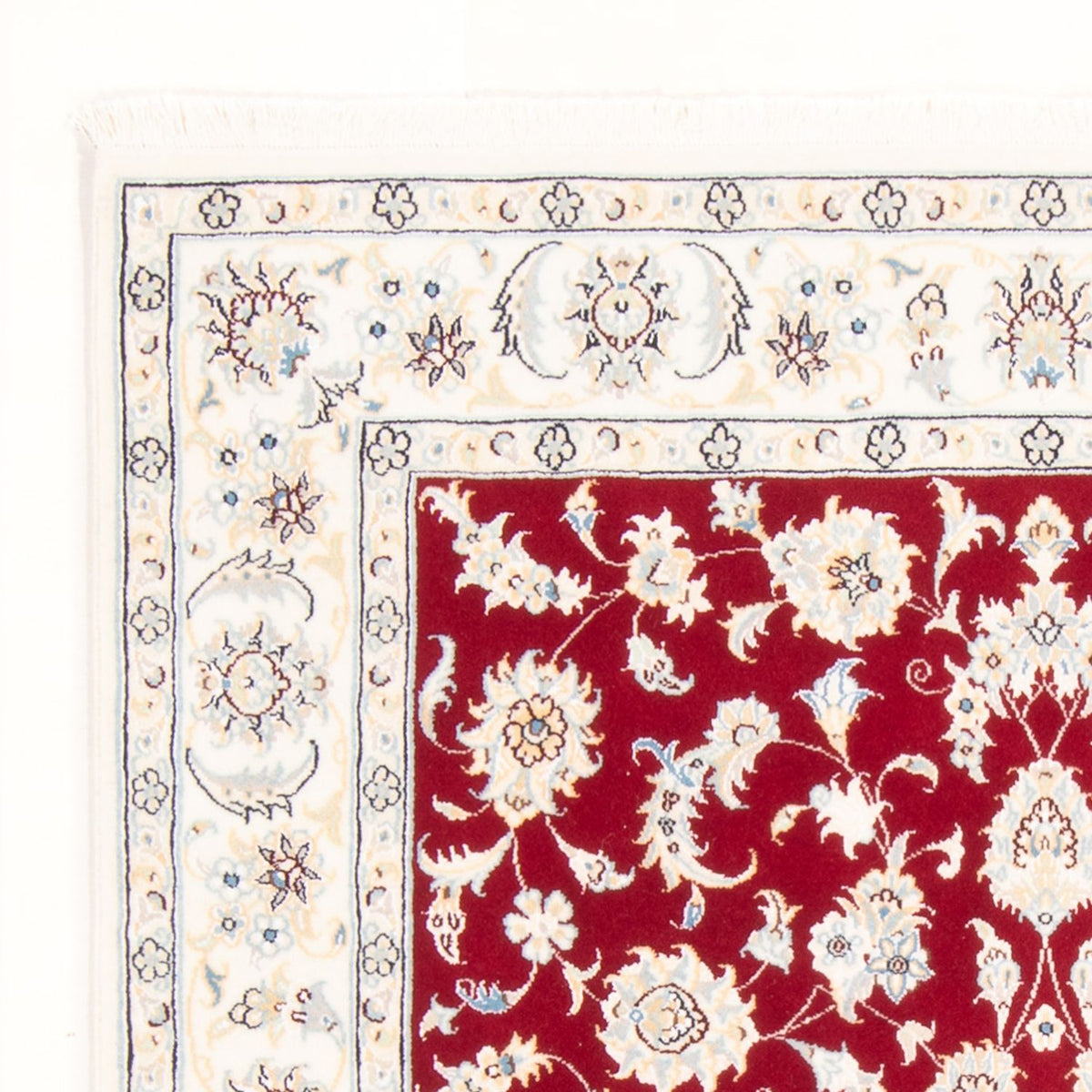 Tapis persan - Nain - Royal - 176 x 118 cm - rouge