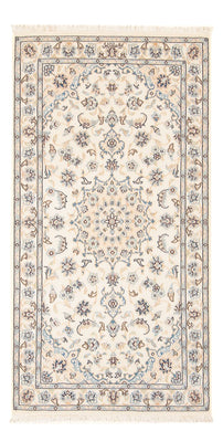 Tapis persan - Nain - Premium - 140 x 74 cm - crème