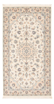 Tapis persan - Nain - Premium - 140 x 75 cm - crème