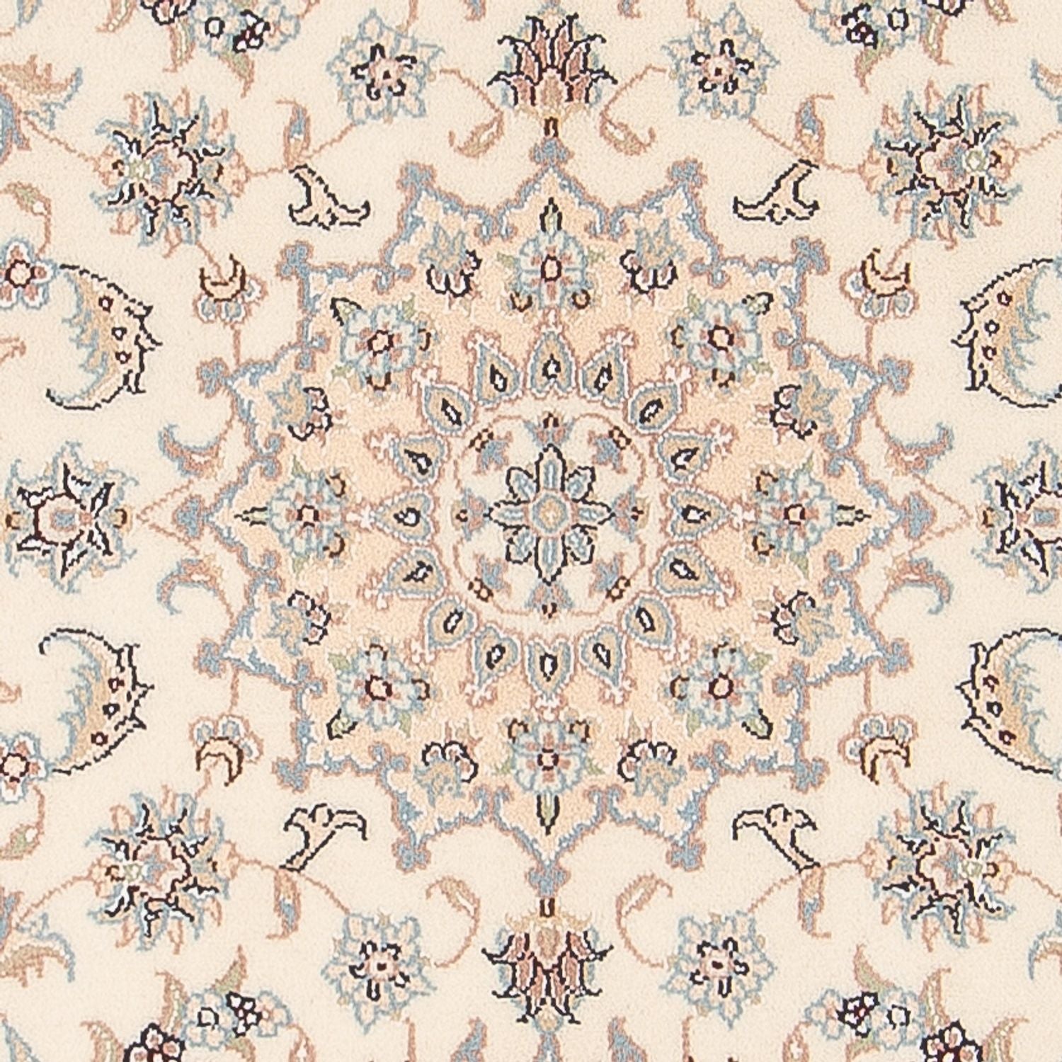 Tapis persan - Nain - Premium - 141 x 75 cm - crème