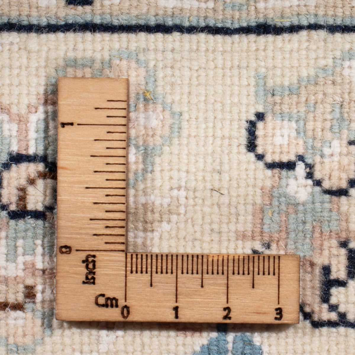 Tapis persan - Nain - Premium - 120 x 83 cm - crème