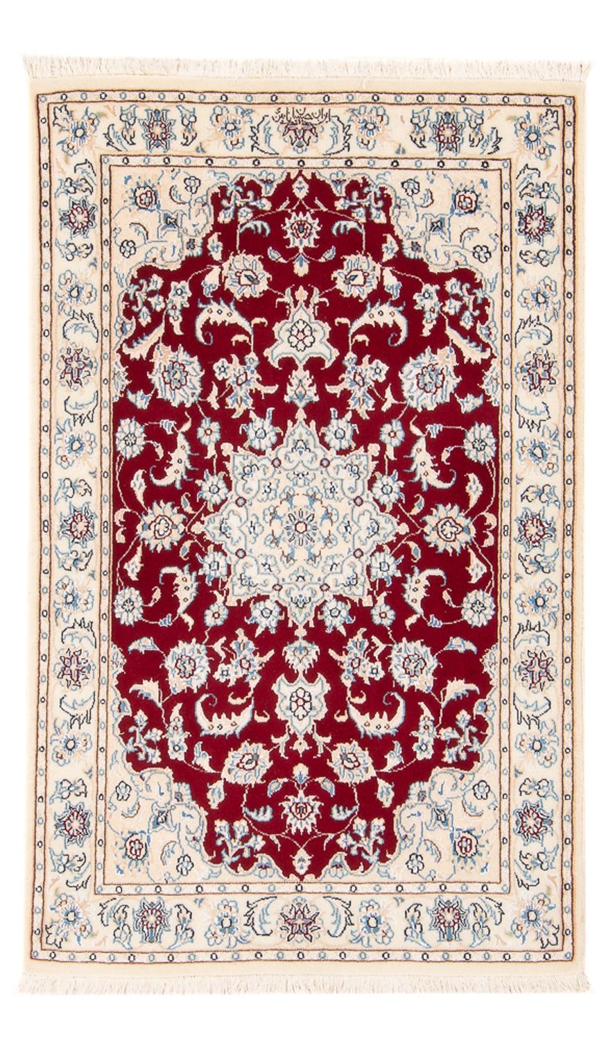 Tapis persan - Nain - Premium - 125 x 78 cm - rouge