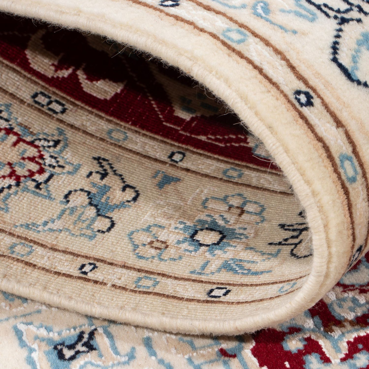 Tapis persan - Nain - Premium - 125 x 78 cm - rouge