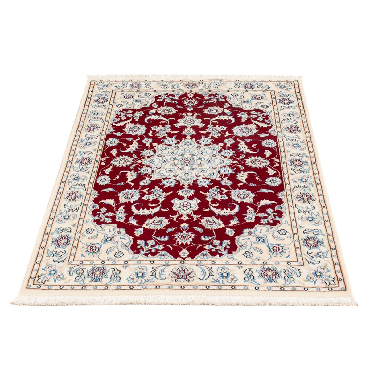 Tapis persan - Nain - Premium - 125 x 78 cm - rouge