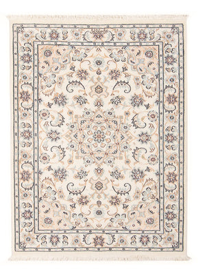 Tapis persan - Nain - Premium - 118 x 80 cm - crème