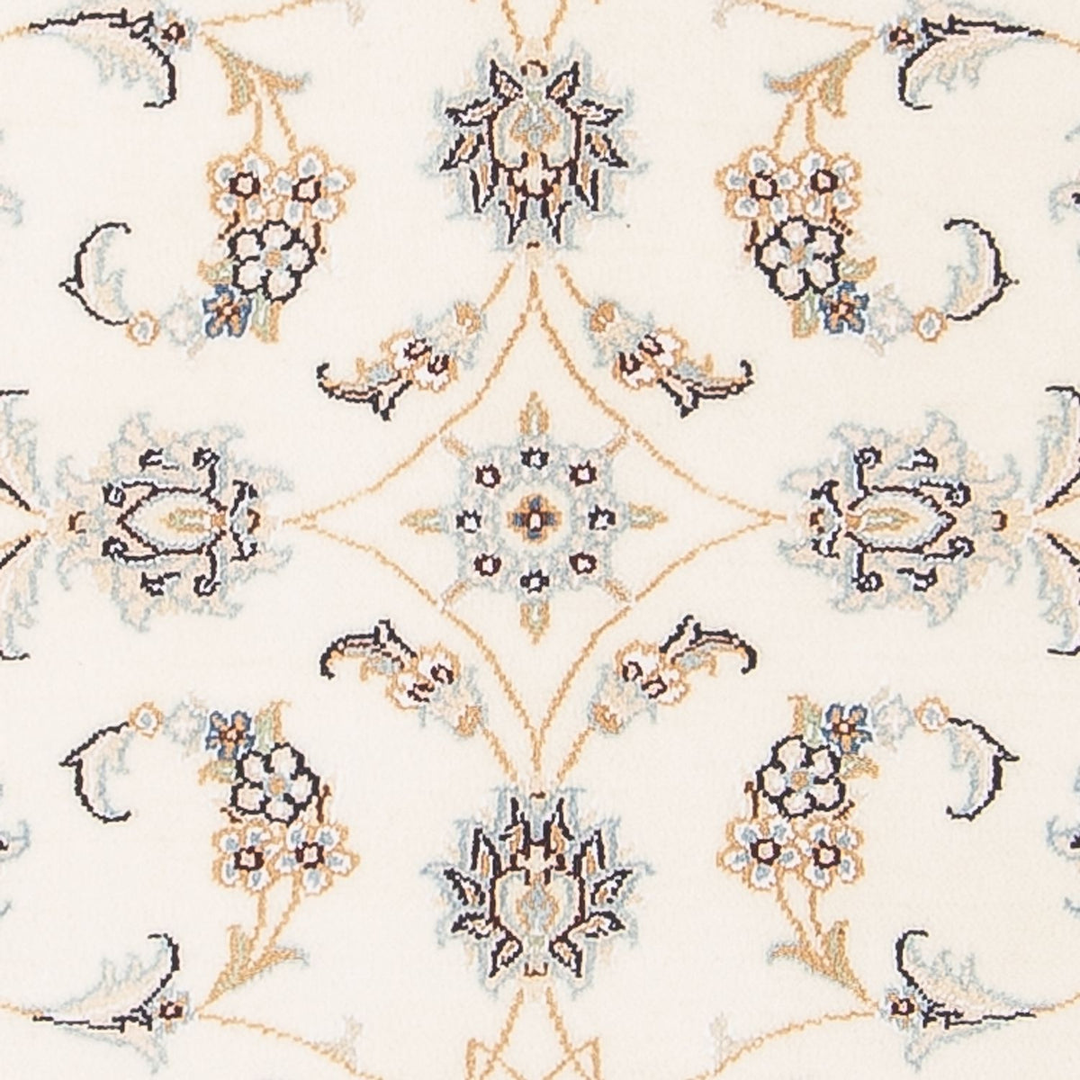 Tapis persan - Nain - Premium - 118 x 80 cm - crème