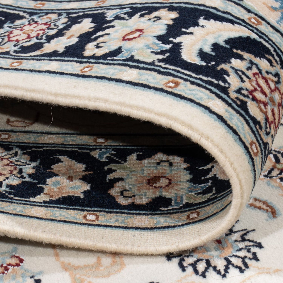 Tapis persan - Nain - Premium - 120 x 82 cm - crème